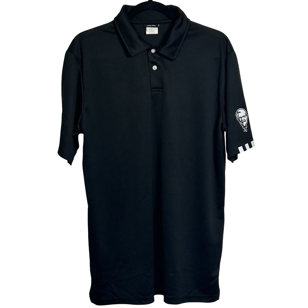 Kentucky Fried Chicken KFC Crew Polo Shirt Size Medium Workwear Uniform‎ Utility
